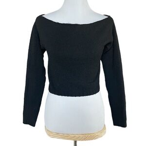 UO Silence + Noise long sleeve cropped sweater